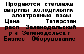 Продаются: стеллажи, витрины, холодильник Pozis,электронные  весы. › Цена ­ 30 000 - Татарстан респ., Зеленодольский р-н, Зеленодольск г. Бизнес » Оборудование   